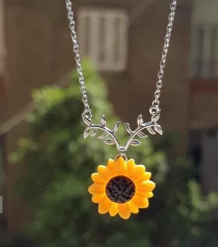 Sunflower Neckalce