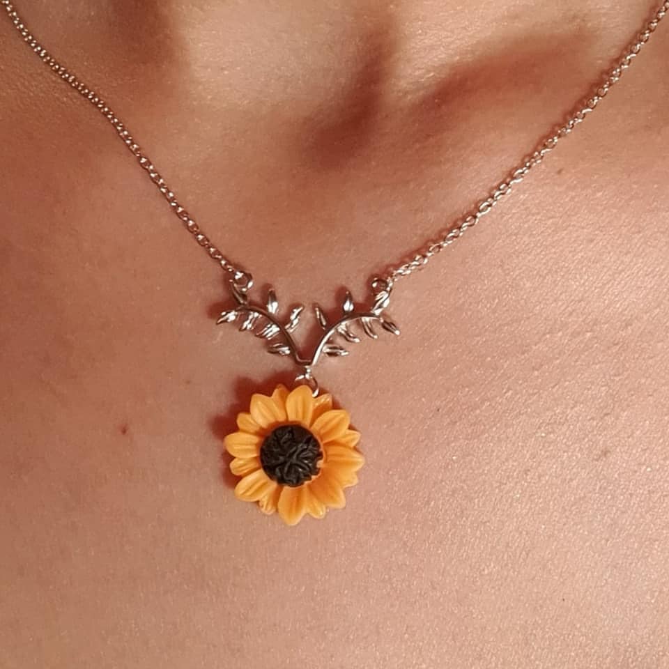 Sunflower Neckalce