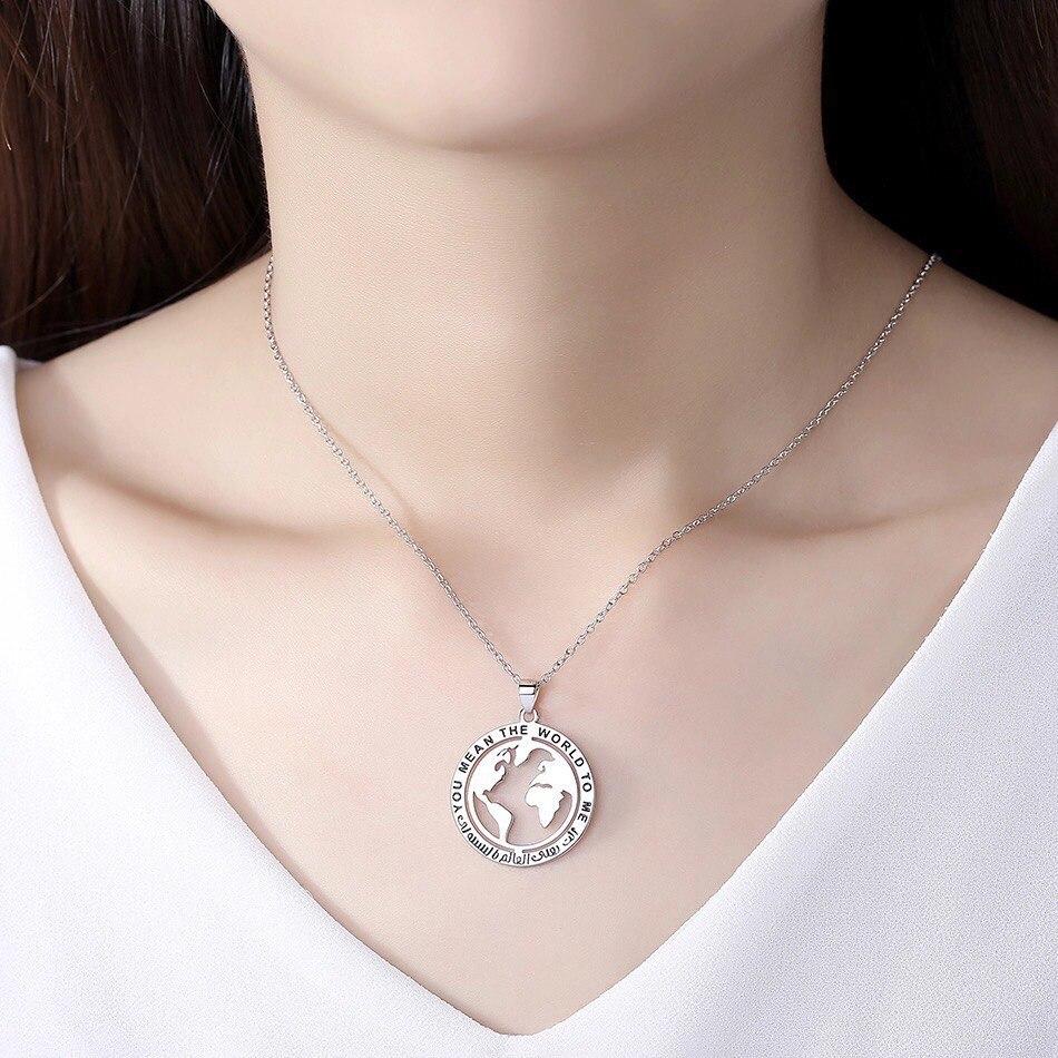 You Mean The World To Me Necklace