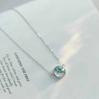 Blue Fish Tail Necklace
