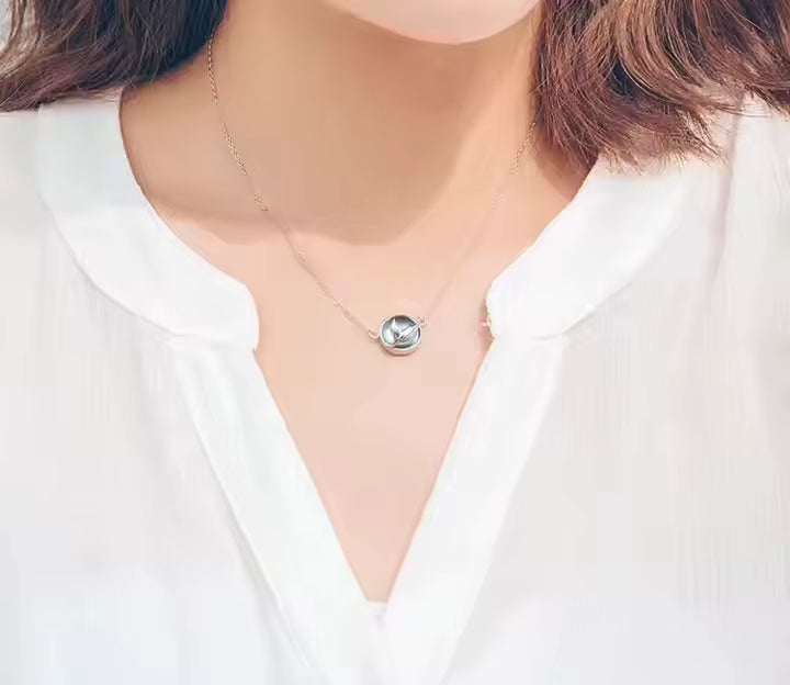 Blue Fish Tail Necklace
